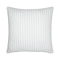 Cuscino quadrato in cotone (50 x 50 cm) Joséphine Grigio