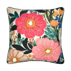 STOF Cuscini E Fodere-Cuscino quadrato in cotone (45 x 45 cm) Betty