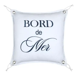 STOF Cuscini E Fodere-Cuscino quadrato in cotone (45 x 45 cm) Bordemer