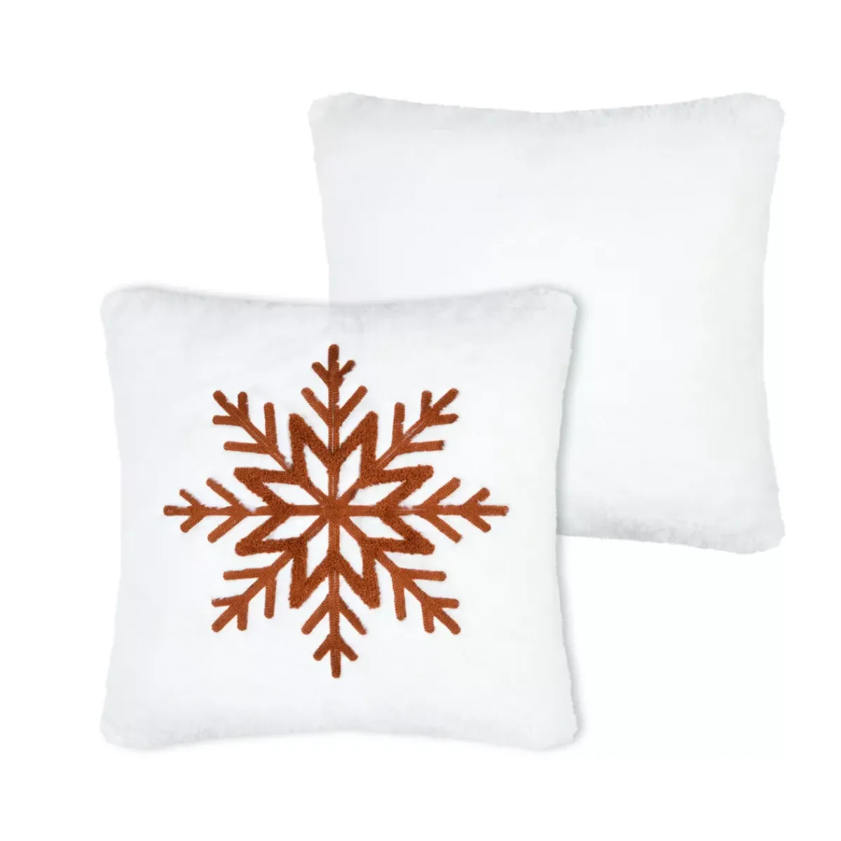 STOF Cuscini E Fodere-Cuscino quadrato in finta pelliccia (45 x 45 cm) Wildforest