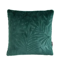 Cuscino quadrato in flanella (45 x 45 cm) Fiore Verde