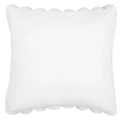 Cuscino quadrato in pelliccia sintetica (45 x 45 cm) Polary Bianco
