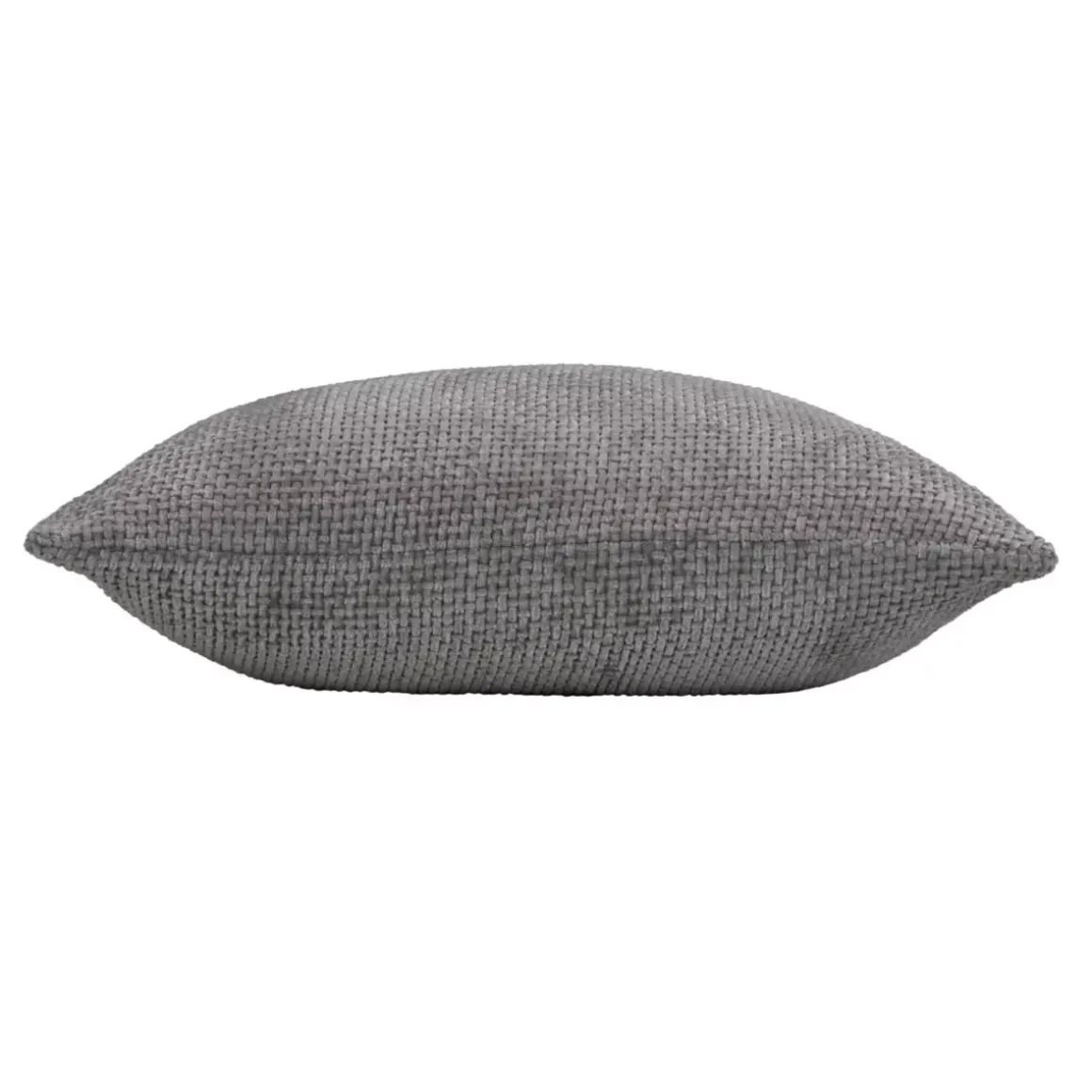 Cuscino quadrato in velluto (45 x 45 cm) Leo Grigio Antracite