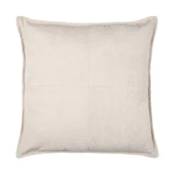 Cuscino quadrato in velluto (45 x 45 cm) Dandy Beige