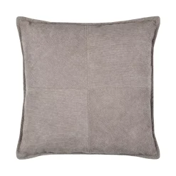 Cuscino quadrato in velluto (45 x 45 cm) Dandy Tortora