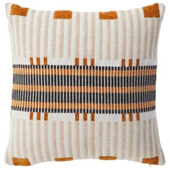 Atmosphera, cru017dateur d'intu017drieur Cuscini E Fodere-Cuscino quadrato ricamato (40 x 40 cm) Jangwa