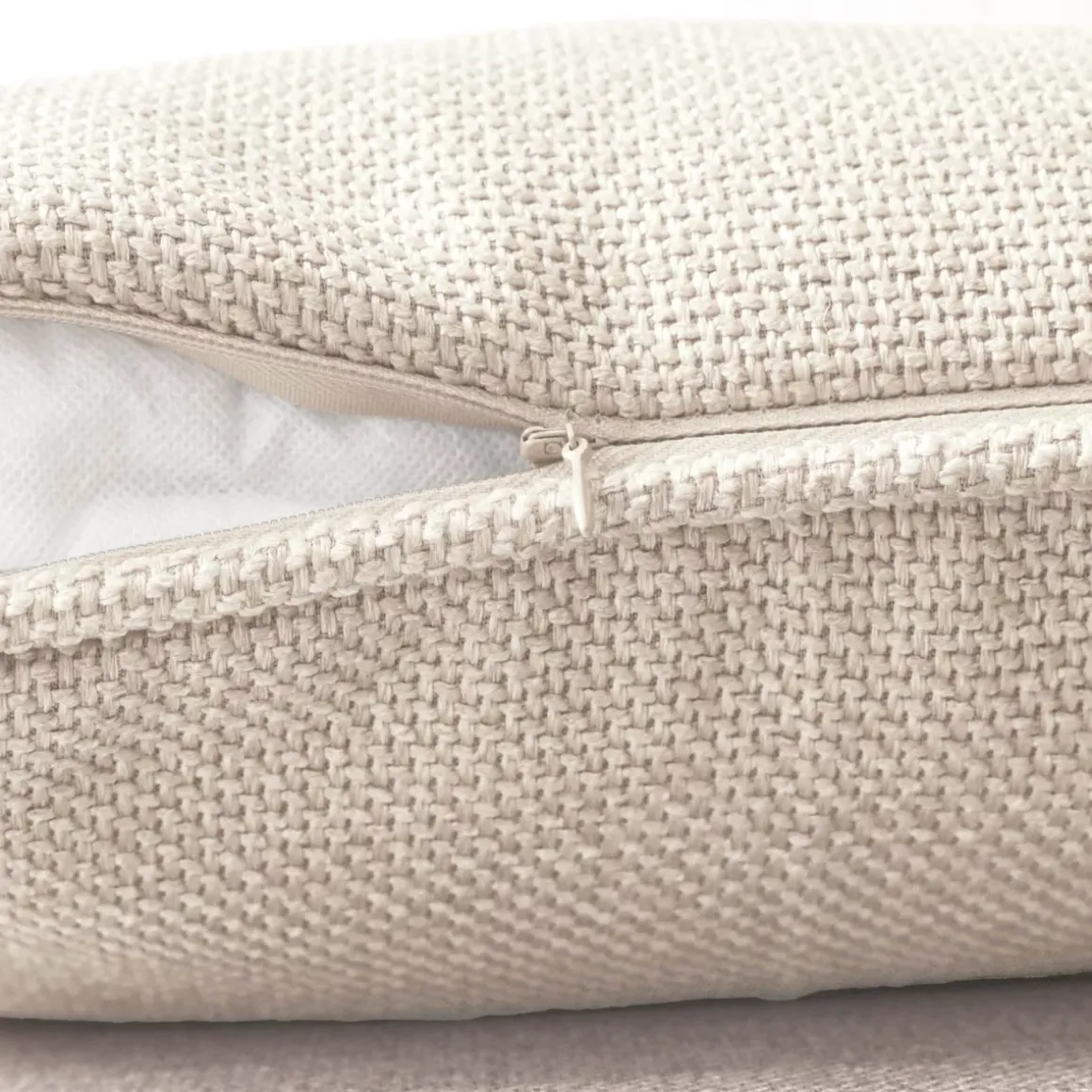 Cuscino quadrato tessuto (45 x 45 cm) Alba Beige