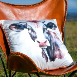 STOF Cuscini E Fodere-Cuscino quadrato (50 x 50 cm) Fernande scuro