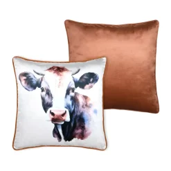 STOF Cuscini E Fodere-Cuscino quadrato (50 x 50 cm) Fernande scuro