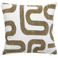Atmosphera, cru017dateur d'intu017drieur Cuscini E Fodere-Cuscino quadrato (40 x 40 cm) Safina