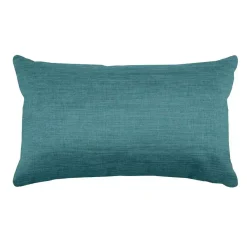 Cuscino rettangolare Béa Blu ottanio