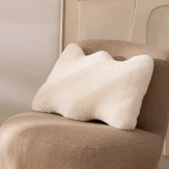 Atmosphera, cru017dateur d'intu017drieur Cuscini E Fodere-Cuscino rettangolare bouclé (35 x 48 cm) Bliss