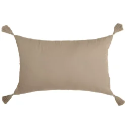 EMINZA Cuscini E Fodere-Cuscino rettangolare garza di cotone (40 x 60 cm) Gaïa Albicocca