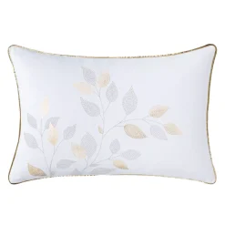 Cuscino rettangolare in cotone (40 x 60 cm) Duchessa Bianco