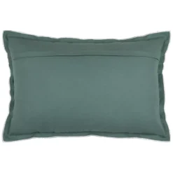 Cuscino rettangolare in cotone (40 x 60 cm) Helios Verde