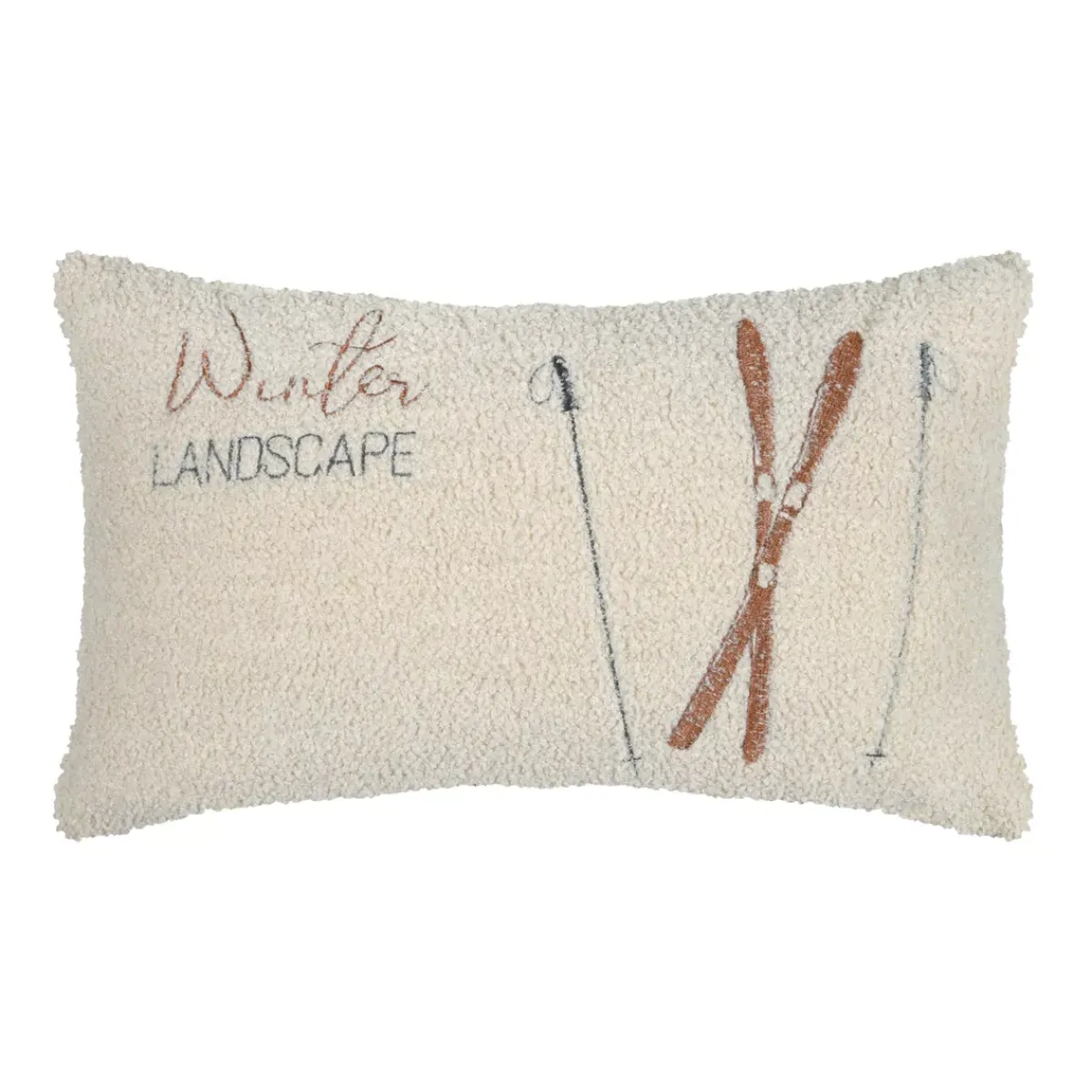STOF Cuscini E Fodere-Cuscino rettangolare in finta pelliccia (30 x 50 cm) Wildforest