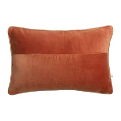 Cuscino rettangolare in velluto di cotone (40 x 60 cm) Victor Terracotta