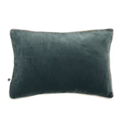 Cuscino rettangolare in velluto di cotone (40 x 60 cm) Victor Grigio ardesia