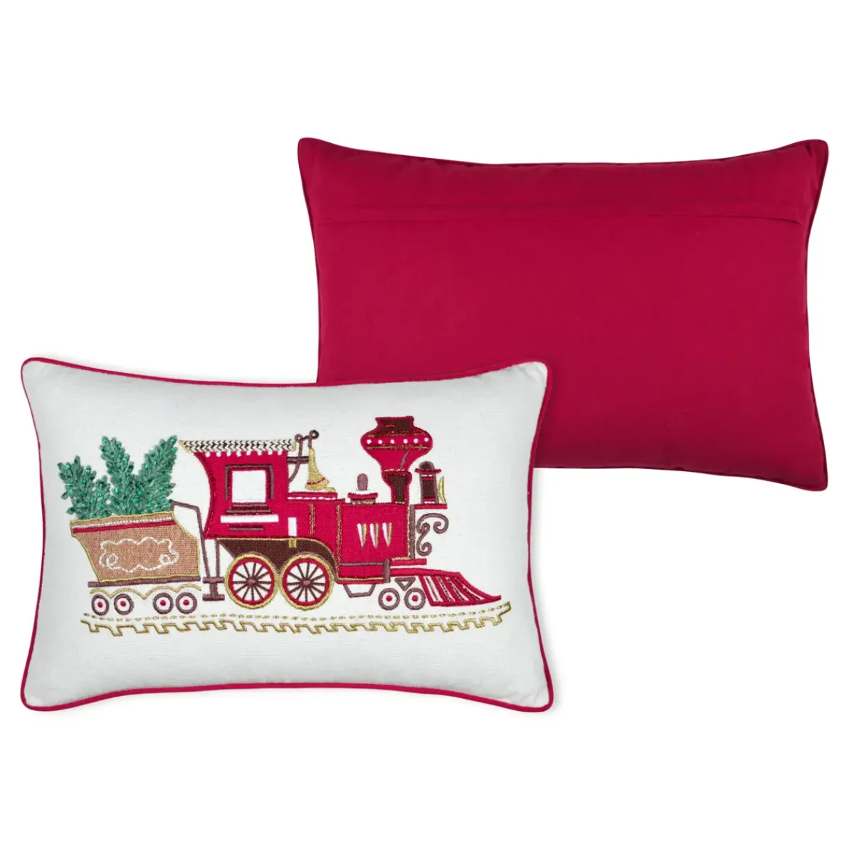 STOF Plaid E Cuscini Di Natale-Cuscino rettangolare natalizio (35 x 55 cm) Gifted