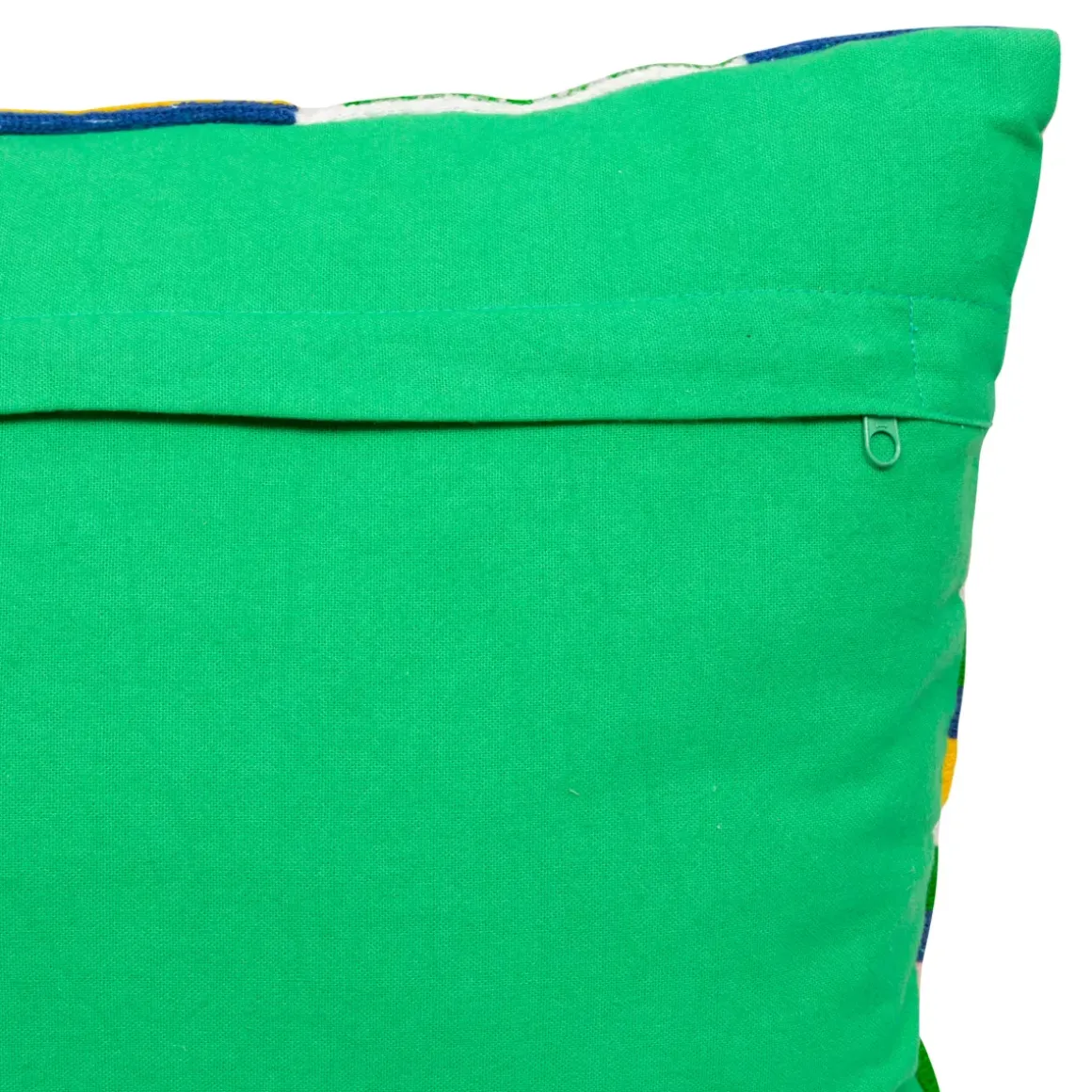 Cuscino rettangolare ricamato (35 x 75 cm) Disso Multicolore