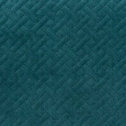 Cuscino rettangolare velluto (30 x 50 cm) Dolce Blu ottanio