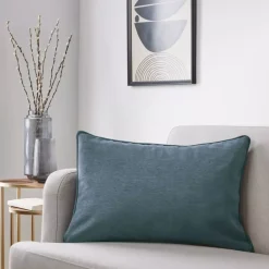 Cuscino rettangolare (40 x 60 cm) Minuit Blu grigio