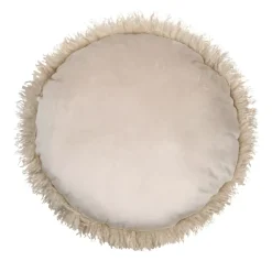 STOF Cuscini E Fodere-Cuscino rotondo in pelliccia sintetica (40 cm) Cosylife