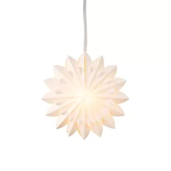 KAEMINGK Decorazioni E Oggetti Natalizi|Oggetti Decorativi E Illuminati-Decorazione da appendere luminosa in carta LED (D40 cm) Origami Floralia