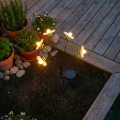 KAEMINGK Luci Per Esterno-Decorazione luminosa Solare con picchetto (H60 cm) Api