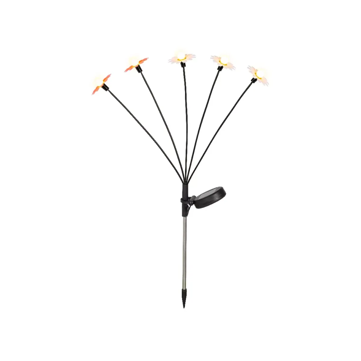 KAEMINGK Luci Per Esterno-Decorazione luminosa Solare con picchetto (H60 cm) Margherite