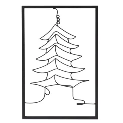 EMINZA Quadri & Decorazioni Murali-Decorazione murale in metallo (Alt 80 cm) Tempio
