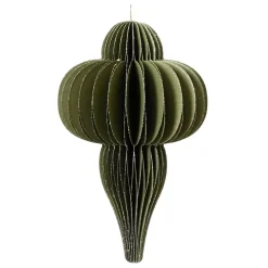 KAEMINGK Addobbi Natalizi|Decorazioni E Oggetti Natalizi-Decorazione natalizia da appendere in carta (H20 cm) con chiusura magnetica