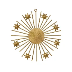 KAEMINGK Addobbi Natalizi-Decorazione natalizia da appendere in metallo (D15 cm) Luce di stelle