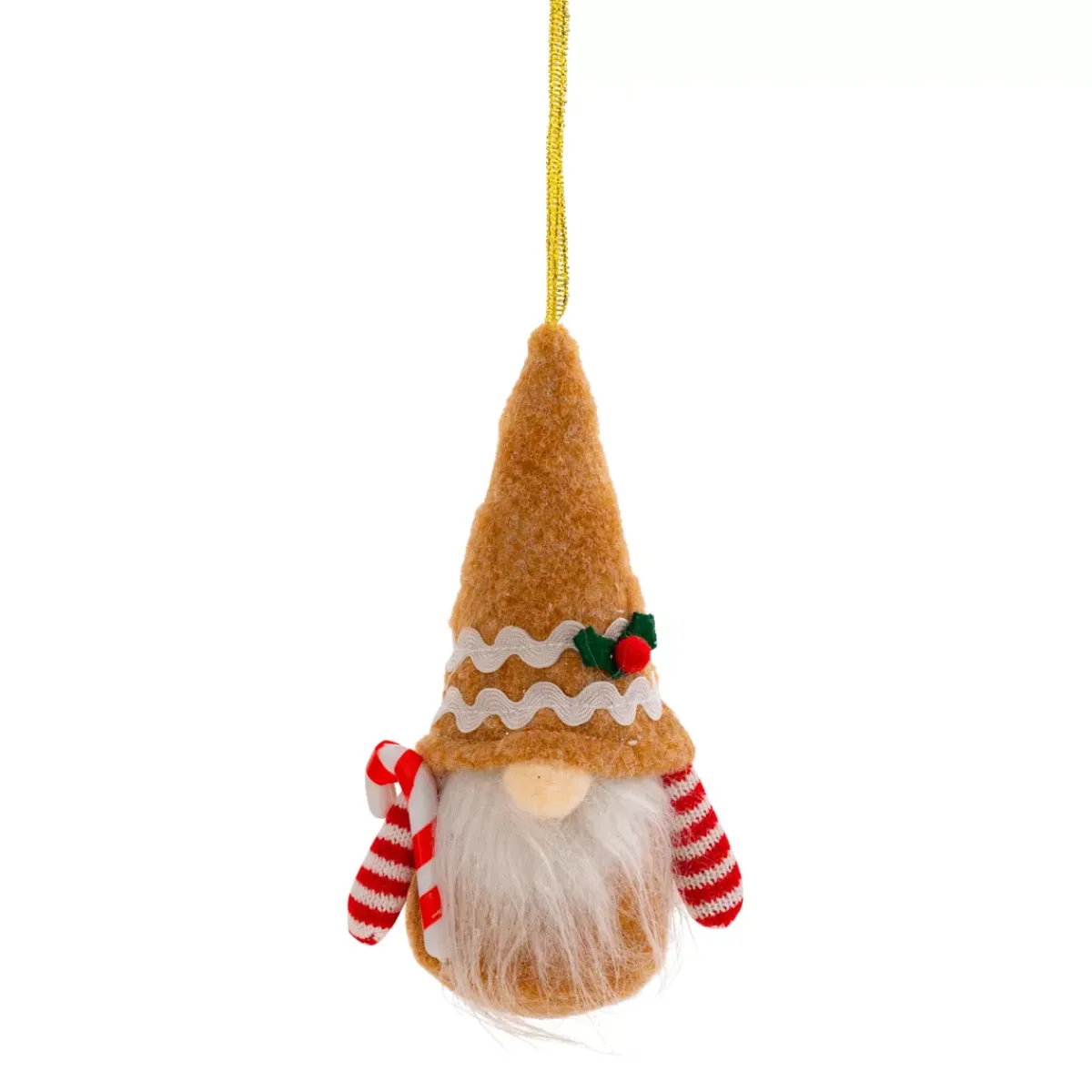 JJA Addobbi Natalizi-Decorazione natalizia da appendere (H14 cm) Folletto goloso