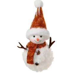 KAEMINGK Addobbi Natalizi-Decorazione natalizia da appendere (H13 cm) Pupazzo di neve Glacy