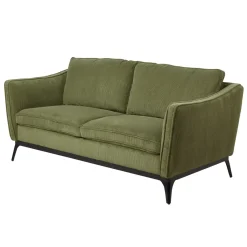 Divano-Divano a due posti in velluto a coste (169 cm) Owen Verde pino