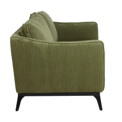 Divano-Divano a due posti in velluto a coste (169 cm) Owen Verde pino