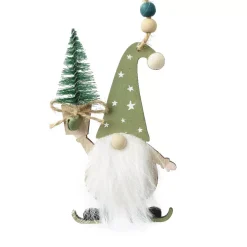 KAEMINGK Addobbi Natalizi-Elfo di Natale da appendere (H11 cm) Il mio albero