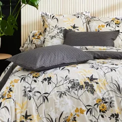 Federa cuscino a rullo in percalle di cotone (L200 cm) Asia Beige