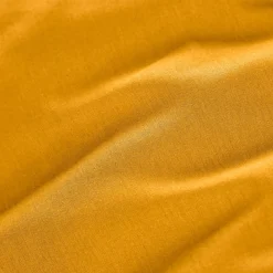 Federa cuscino a rullo percalle di cotone (L185 cm) Cali Giallo senape