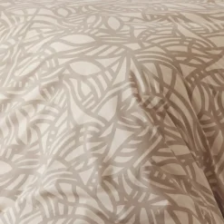 Federa cuscino letto quadrato cotone lavato (65 x 65 cm) Séréna Beige