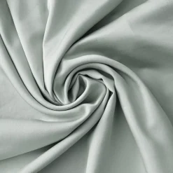 Federa cuscino letto quadrata in raso di bambù (63 x 63 cm) Sienna Verde eucalipto