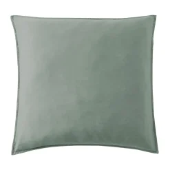 Federa cuscino letto quadrata in lyocell Tencel™ lavato (80 x 80 cm) Olivia Verde eucalipto