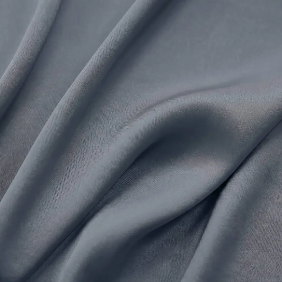Federa per cuscino rettangolare in lyocell Tencel™ lavato (50 x 80 cm) Olivia Blu Stone