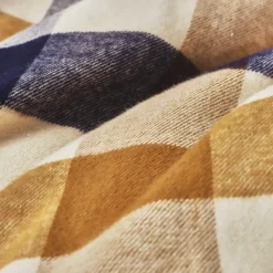 Federa per cuscino rettangolare flanella di cotone (50 x 80 cm) Nina quadri Multicolore