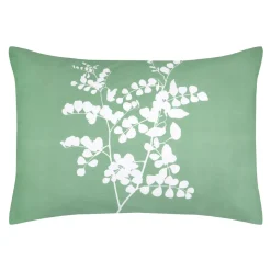 Federa per cuscino rettangolare in percalle (50 x 70 cm) Sylvana Verde