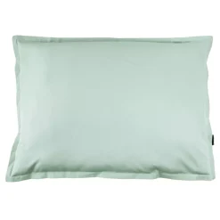 Federa per guanciale percalle di cotone (50 x 70 cm) Cali Verde eucalipto