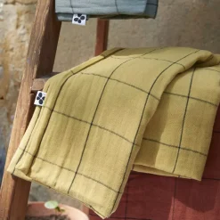 Federa quadrata garza di cotone (60 cm) Gaïa Match Mosto