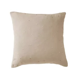 Federa quadrata garza di cotone (60 x 60 cm) Gaïa Chic Corda