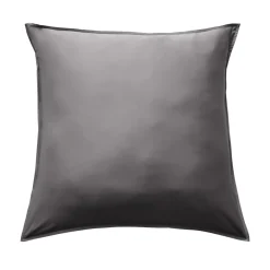 Federa quadrata in raso di bambù (63 cm) Sienna Grigio granito